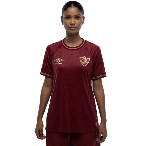 Camisa Fluminense Fem OF3 2025 Jogadora Umbro