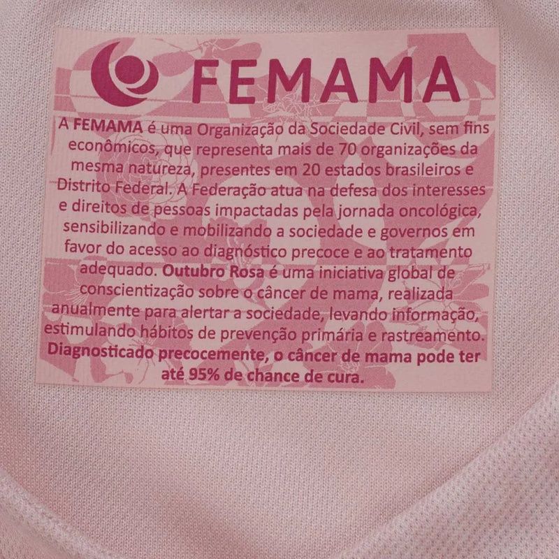 Camisa Feminina Outubro Rosa 2025 Umbro